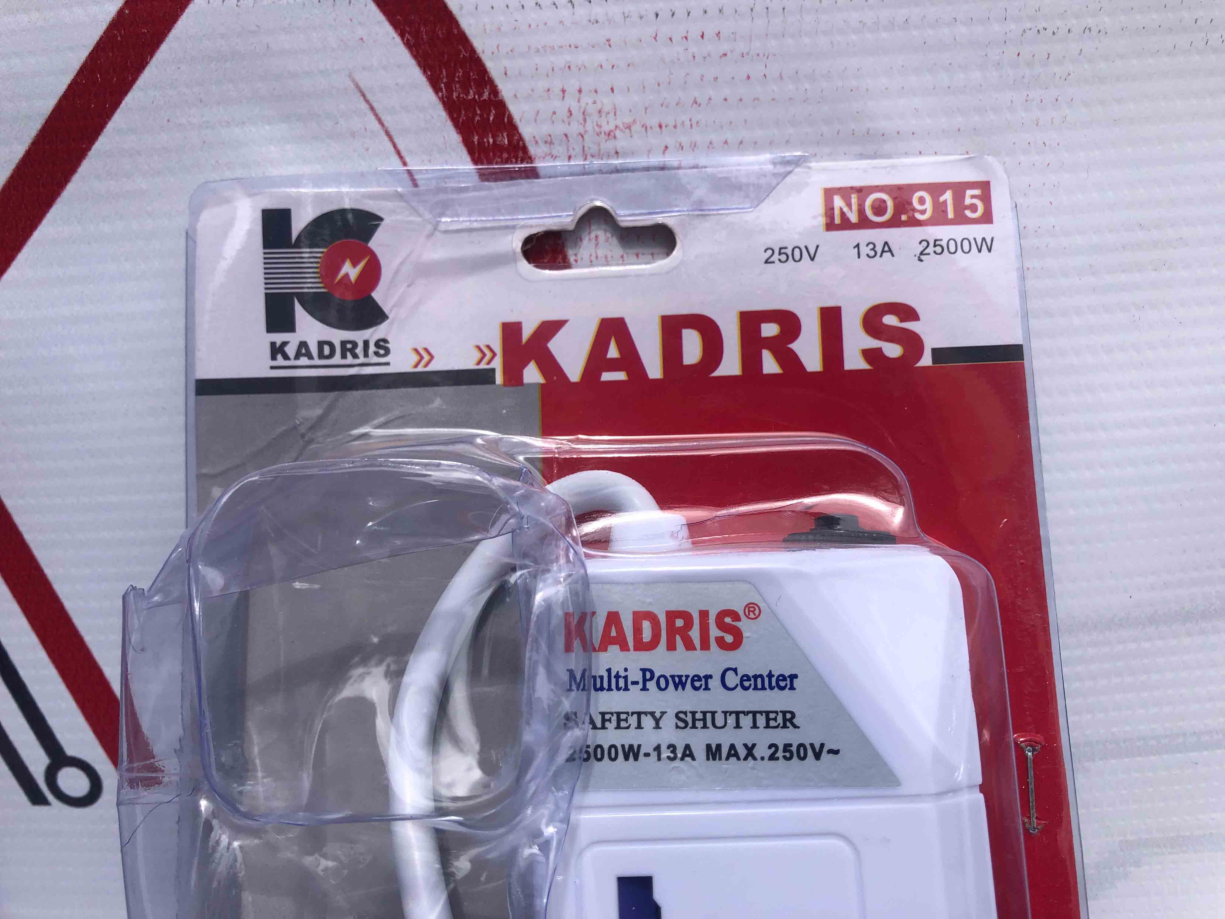 KADRIS MULTSOCKET 3 OUTLET