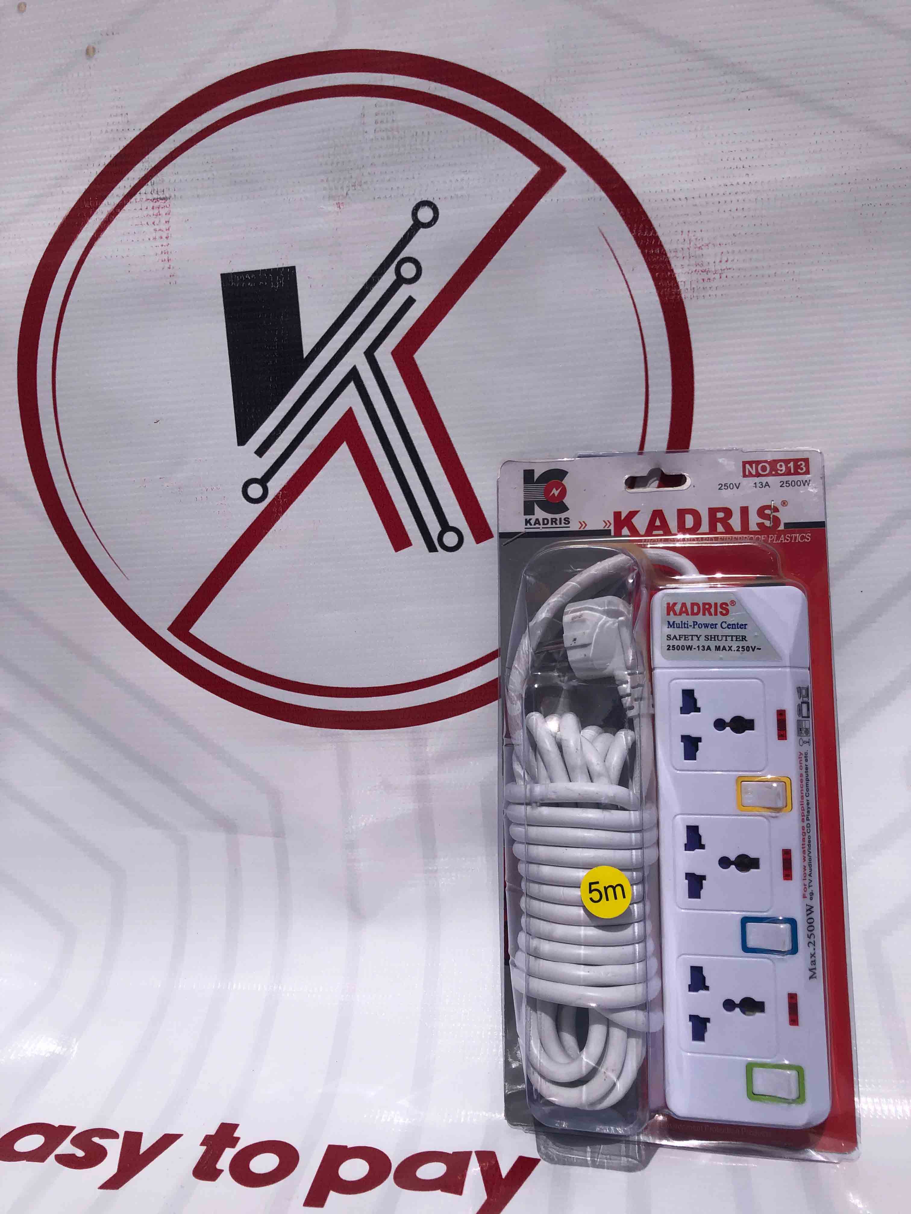 KADRIS MULTSOCKET 3 OUTLET 2