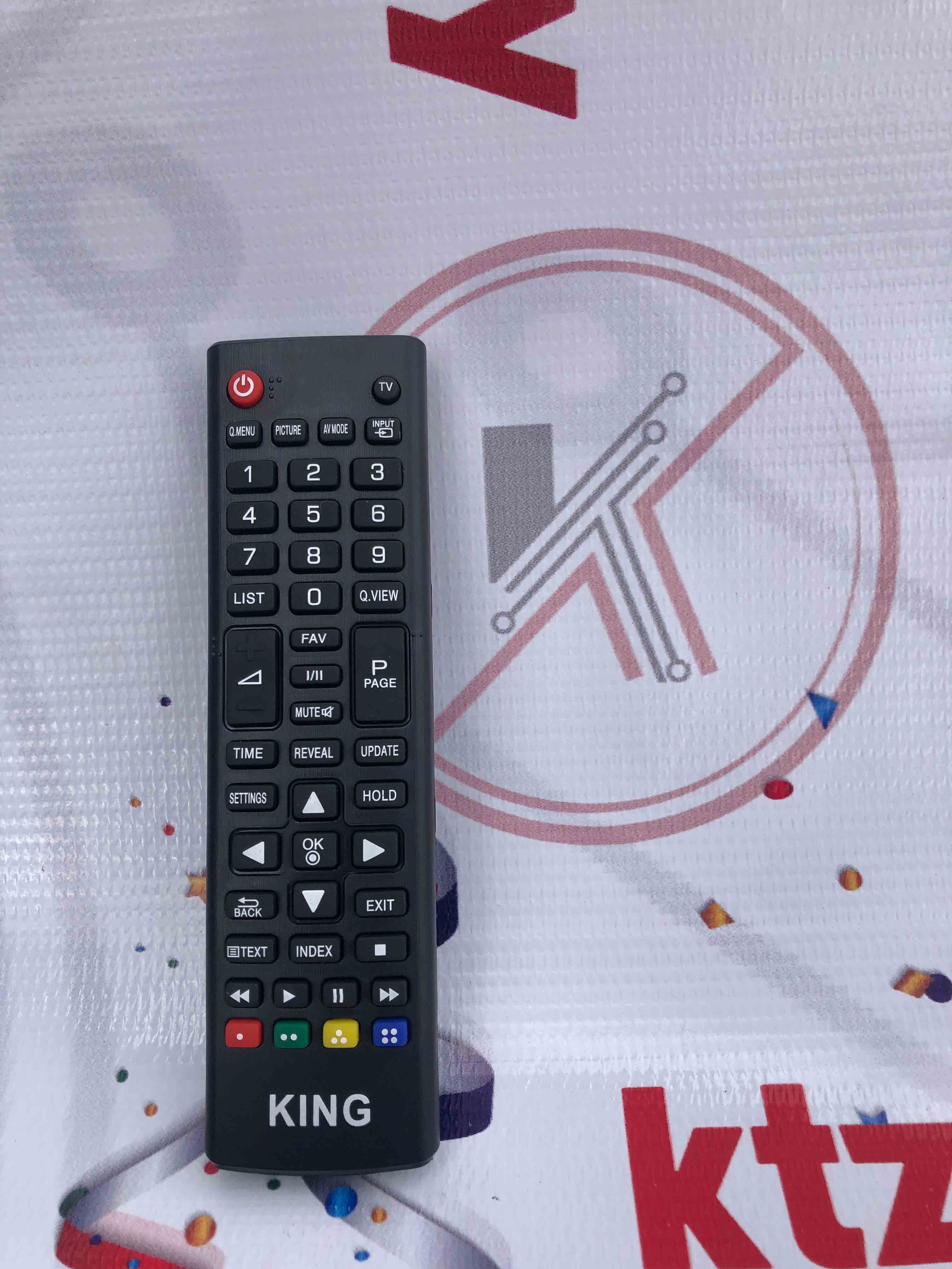 🖥️ Remote Control for KING TV Digital 3