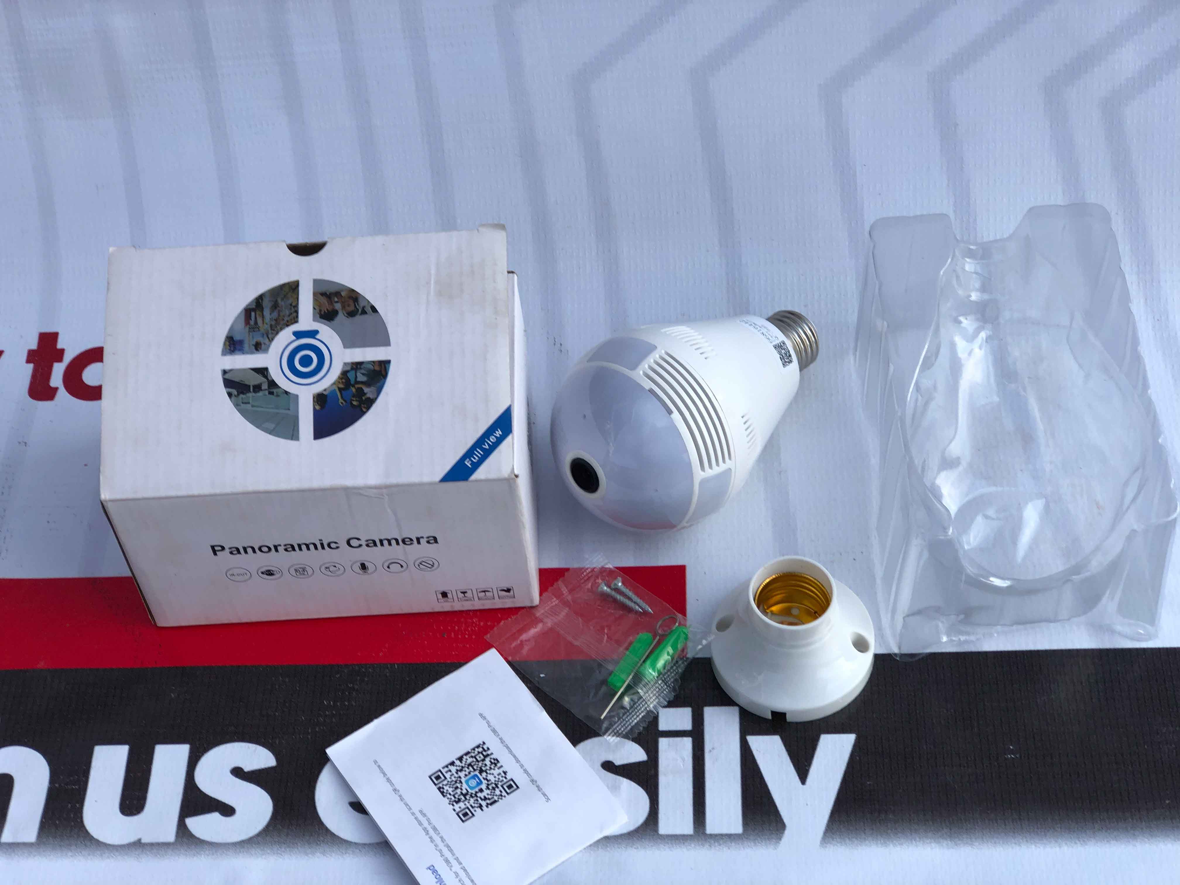 LIGHT BULB CAMERA HEAD