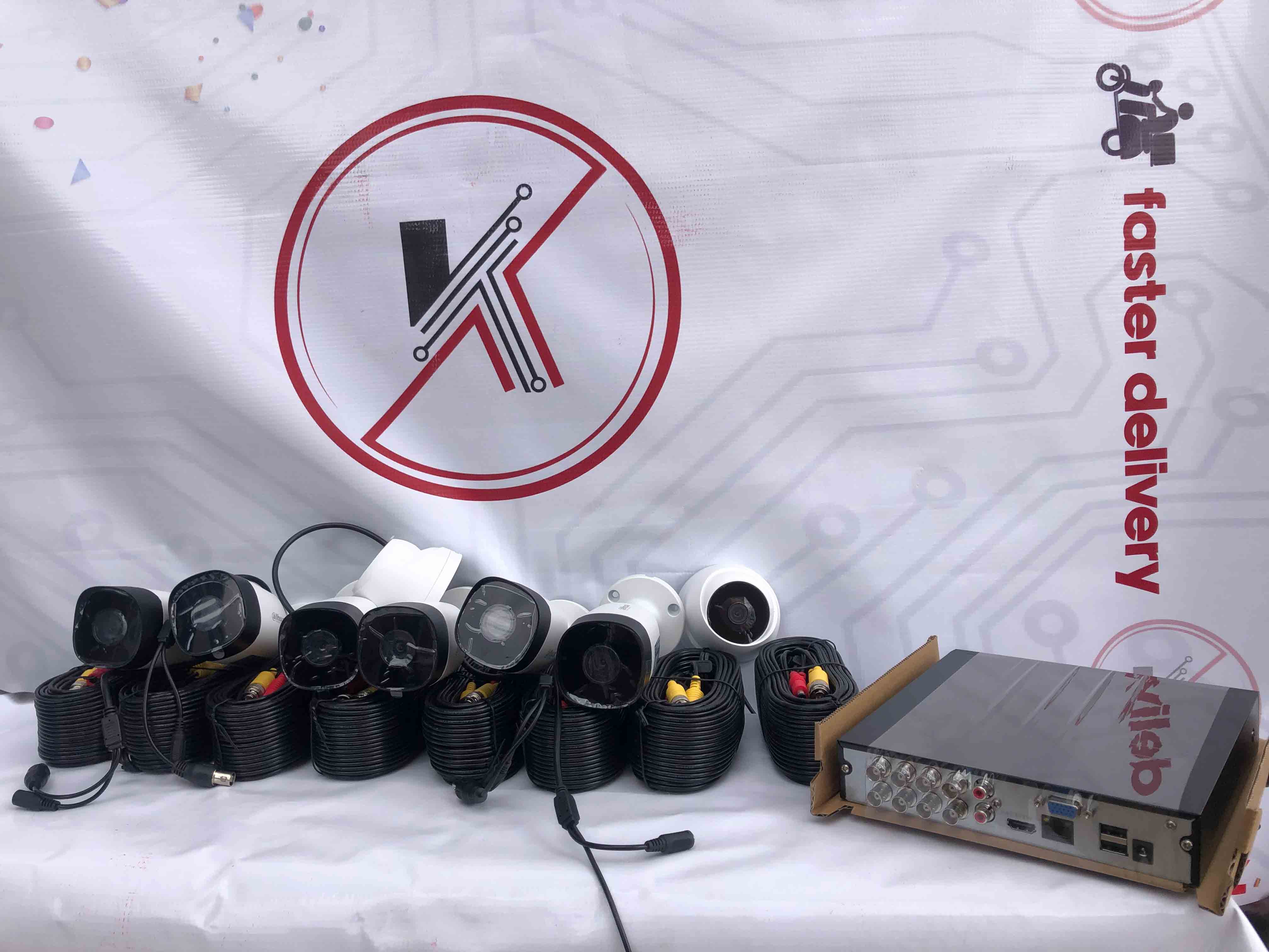 8 CHANNELS DAHUA CAMERA KIT 4