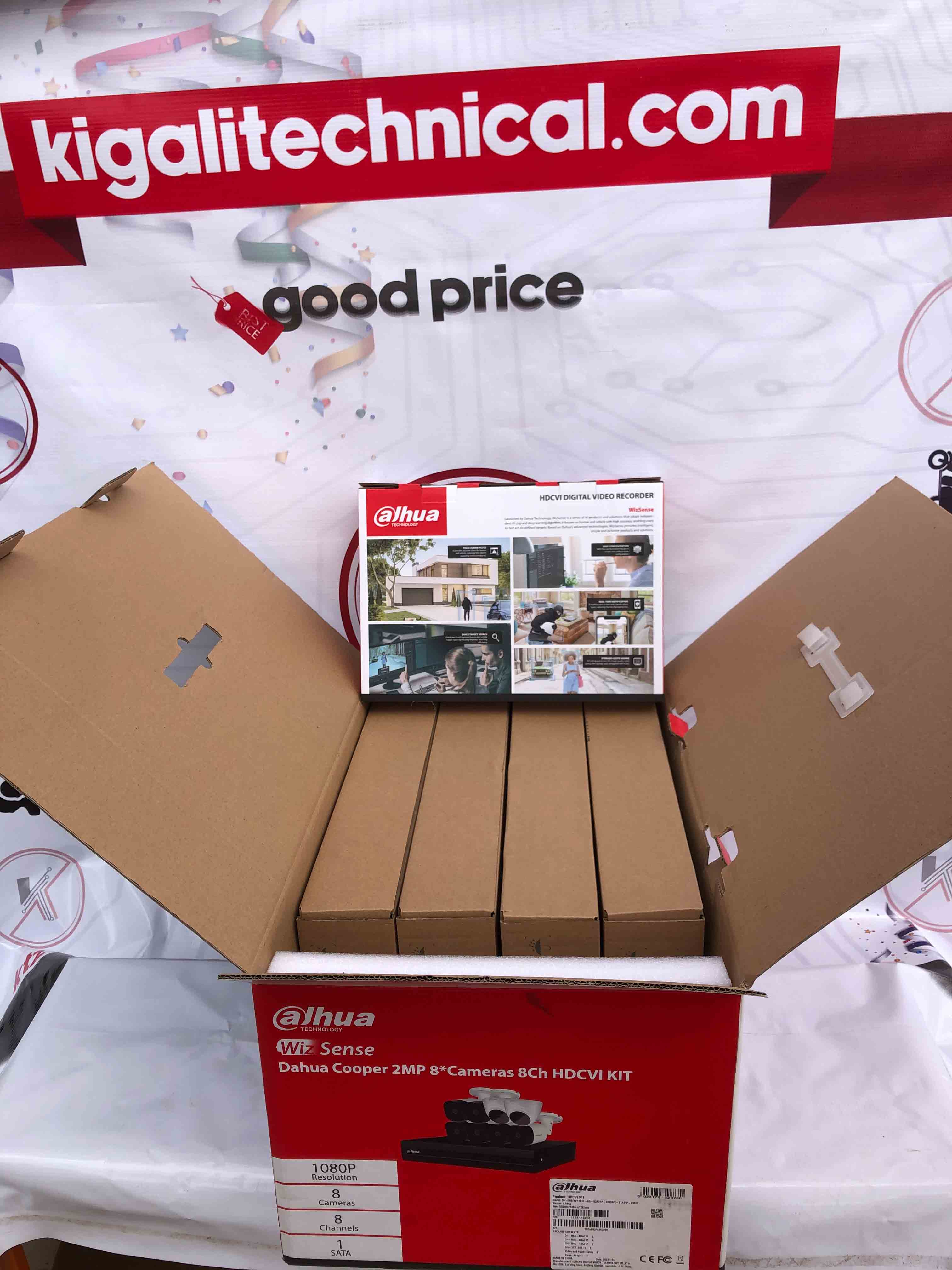 8 CHANNELS DAHUA CAMERA KIT 5